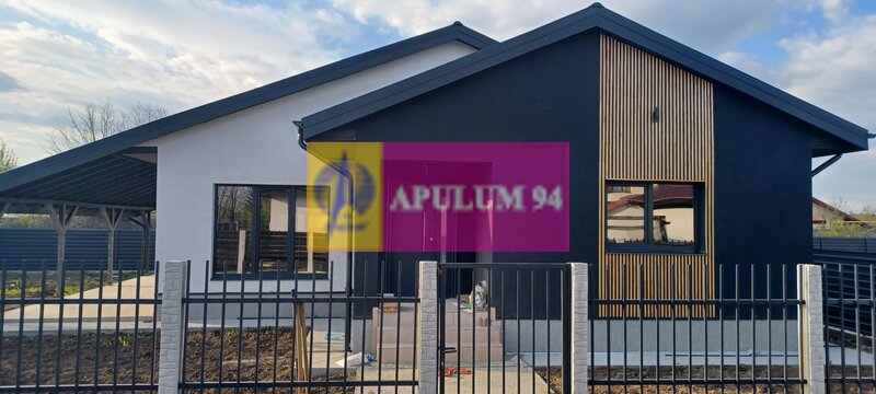 Gulia, casa 4 camere parter, 107 mp utili, curte 500, intre 2 paduri